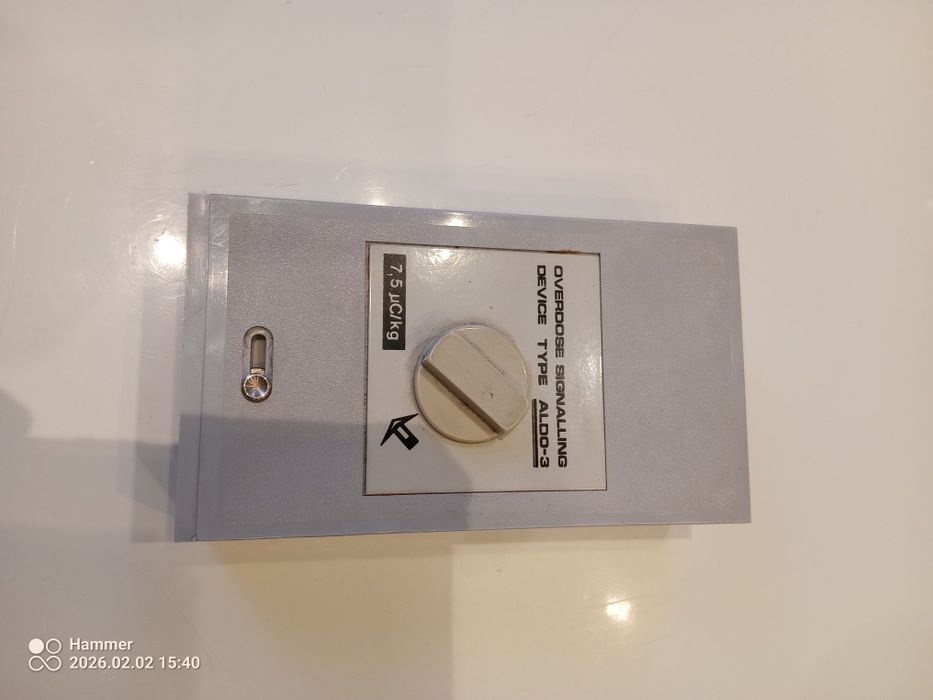 Kolekcjonerskie Czujnik Gajgera - dozymetr Polon