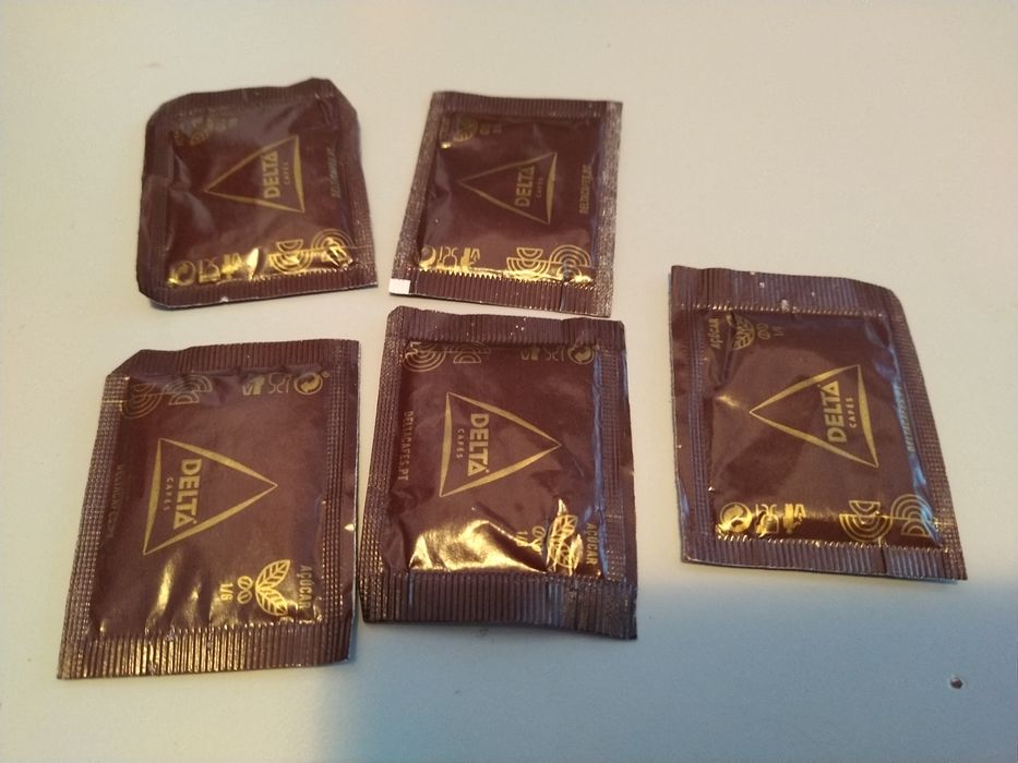 Pacotes de açúcar da Delta