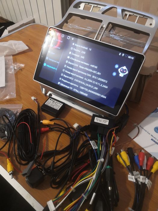 Штатная магнитола  Peugeot 307 2/64 carplay Android avto(2001-2013)