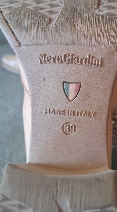 Botas italianas "Nero Giardini"