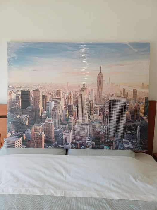 Tela impressa "New York"