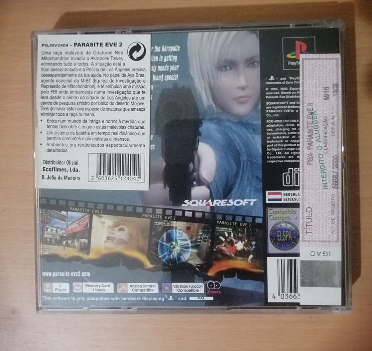 Parasite Eve 2 PS1 CIB