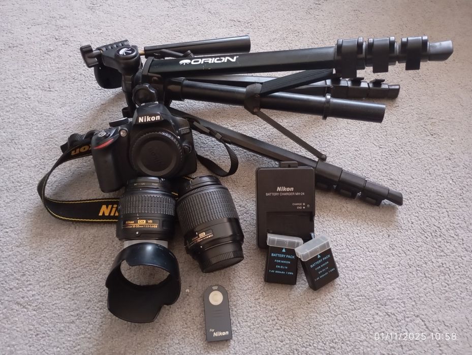 Máquina Fotográfica Nikon  3200