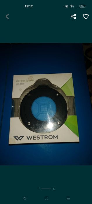Głośnik bluetooth wodoodporny IPX7