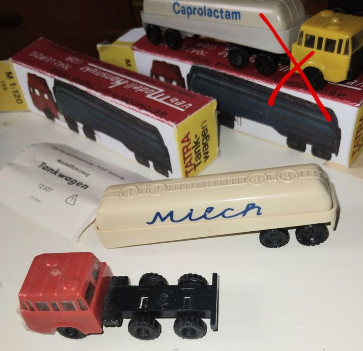 TATRA іграшка модель 1/120 НДР ГДР DDR макет залізниця
