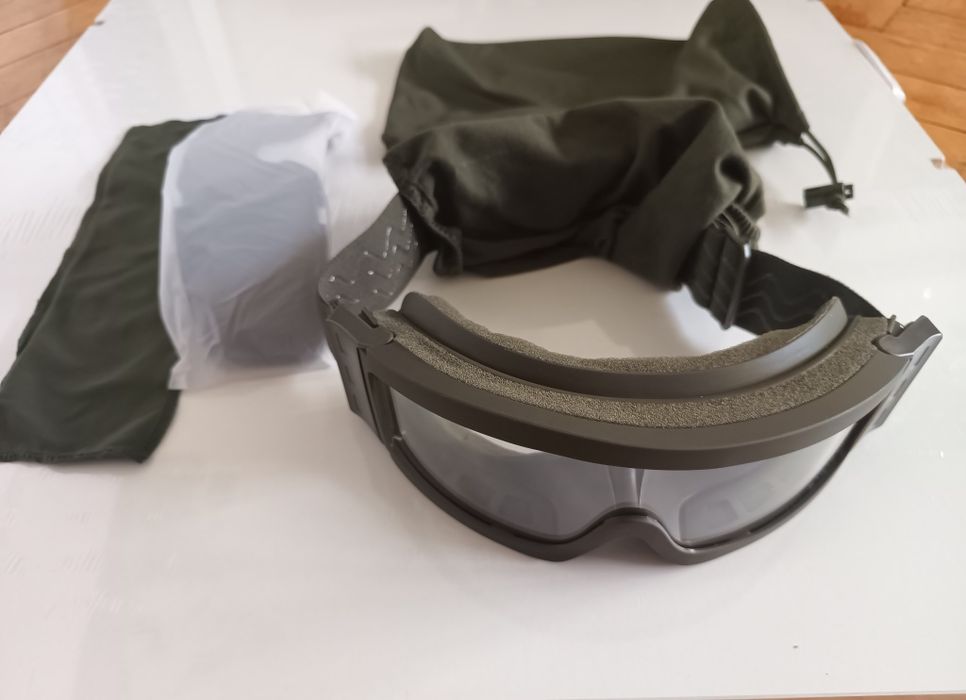 NOWE Gogle Ochronne Wojska Polskiego Cobby 736/ MON Olive Oryginał Now