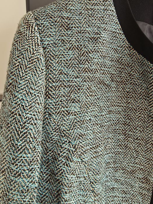 Marynarka żakiet jedwabny premium r.36 elegancki