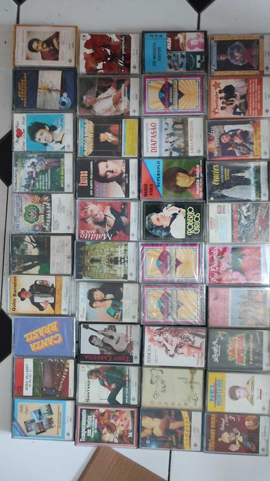 Lote 89 Cassetes antigas Música Portuguesa
