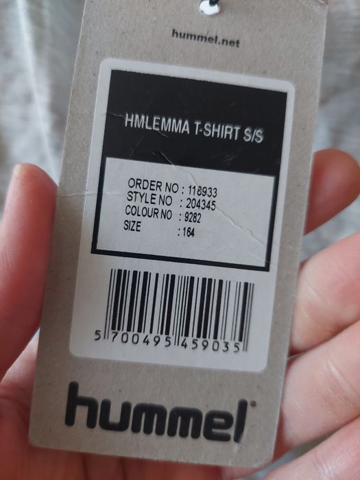 Nowa koszulką dziewczęca Hummel S 164
