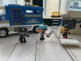 Pinypon Action Policia * Camião + Esquadra