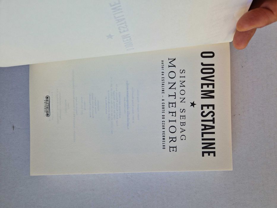 NOVO "O Jovem Estaline" livro de Simon Sebag Montefiore