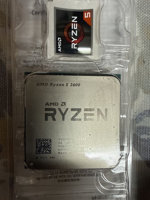 CPU AMD 2600 com cooler