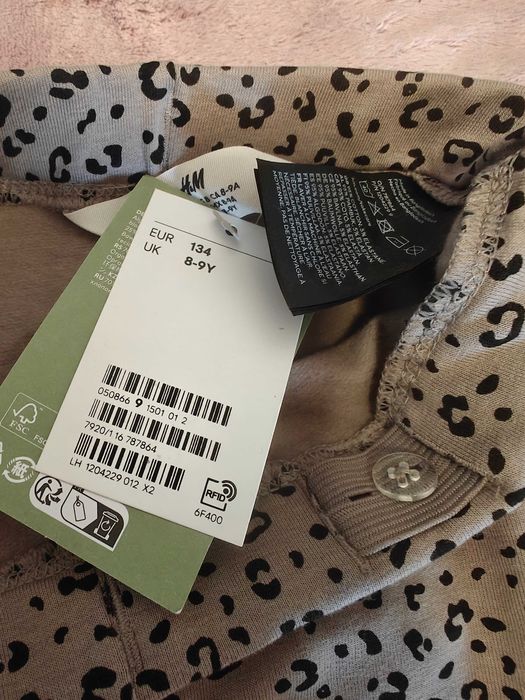 Leginsy nowe h&m 134