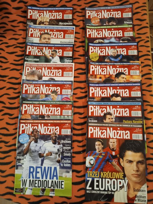 Tygodnik Piłka Nożna kompletny 2010 rok