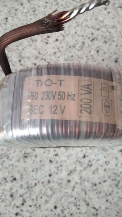 Трансформатор 220-12В тороідальний