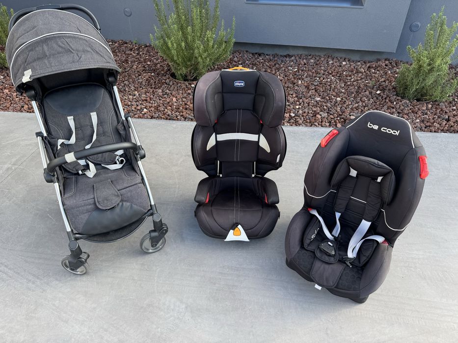 Carrinho e cadeirinha bebé