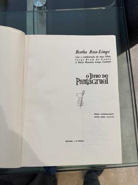 Livro de Pantagruel - 27 Edição - Assinado/Rubricado