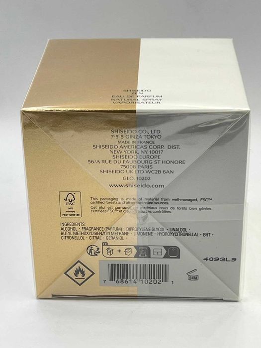 Shiseido Zen edp 100 мл Оригинал