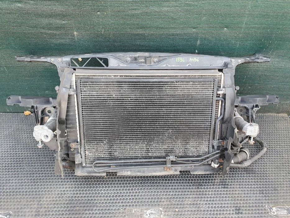 Pas Przedni Wzmocnienie Czołowe Zderzaka Chłodnice Wentylator 2.5 TDI V6 AUDI A4 B6