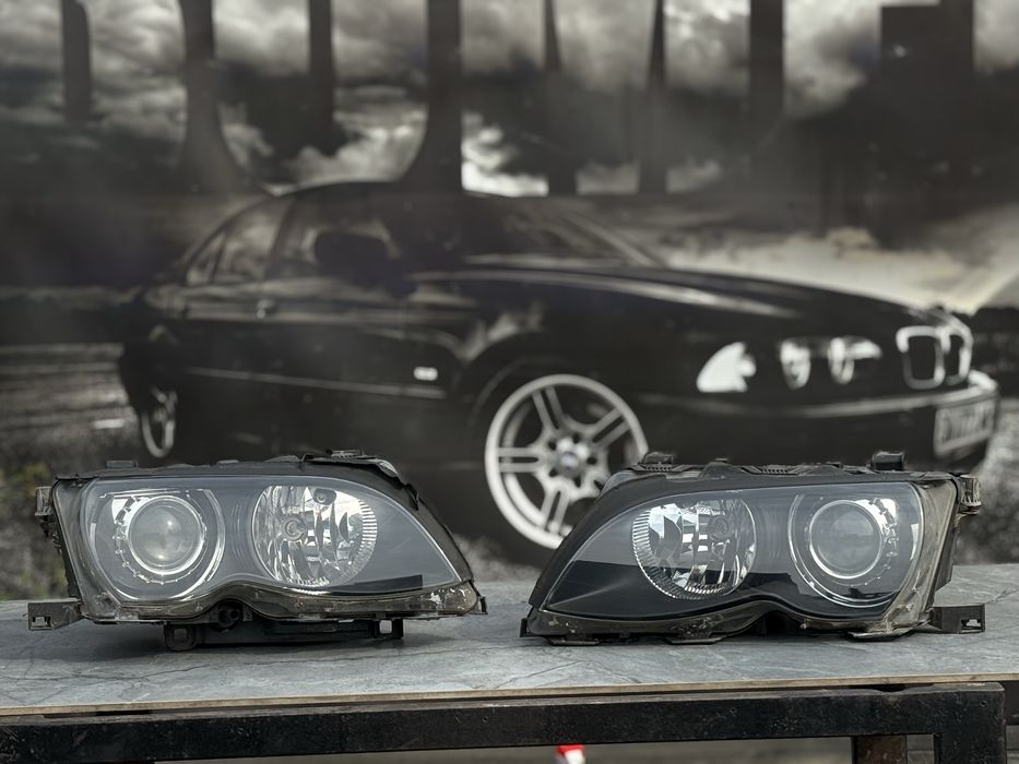 Продам Фари на БМВ Е46 Рестайл Лінзи Ксенон Оптика Е46 Рестайлінг Шрот