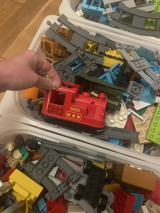 Lego duplo kolejka i różności