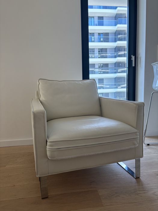 Sofá 1 lugar / poltrona branco IKEA