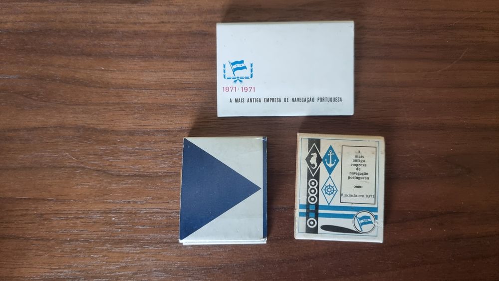 Carteiras de fósforos da antiga Empresa  Insulana  de Navegação  - EIN
