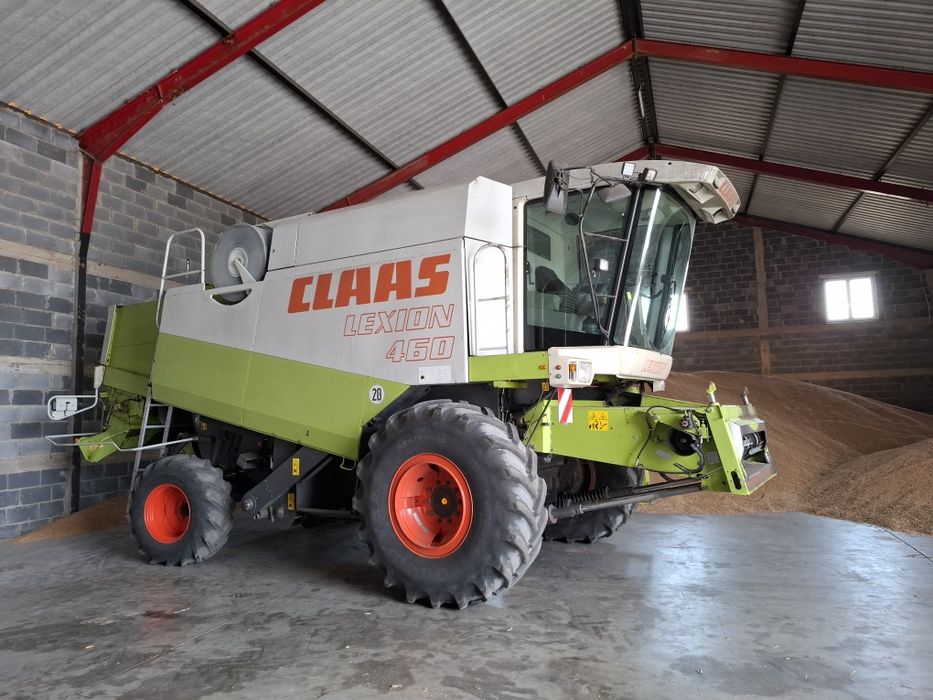 Claas lexion 460 rok 2000 silnik ve mercedes heder c 750