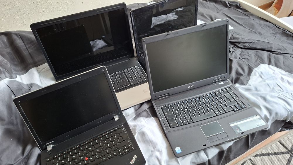 Zestaw laptopów lenovo , Dell, , HP