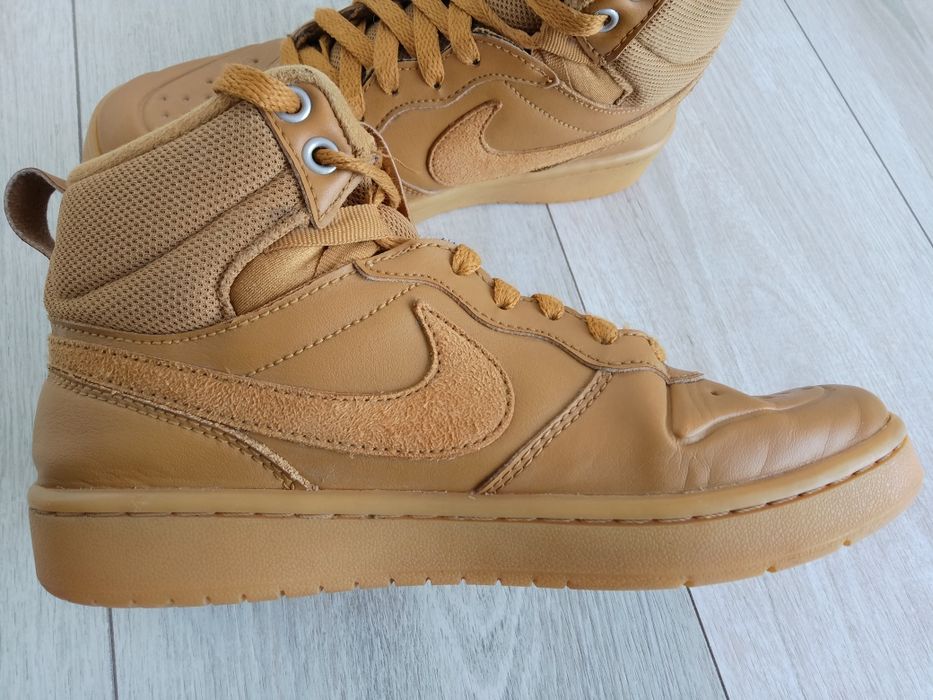 NIKE Court Borough Mid 2 Boot GS buty sportowe wysokie Sneakersy 36,5