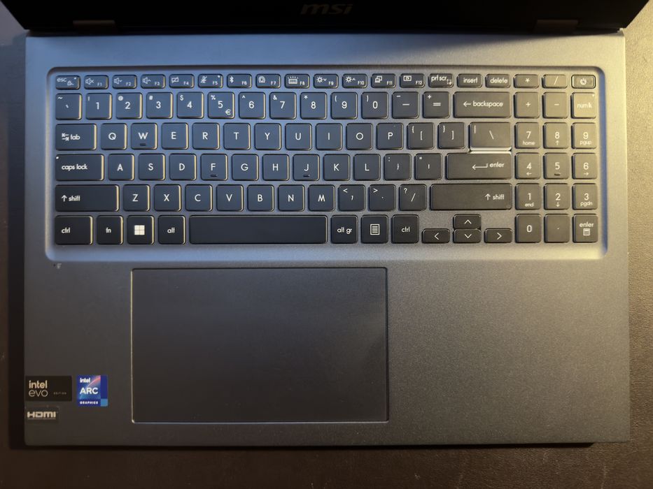 ZAPAKOWANY MSI Prestige 16 EvoB1GM I7 ultra 32ram/1TB 2 lata gwarancji