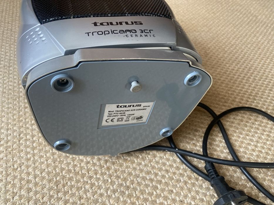Termoventilador Taurus 1500W,usado 1 vez