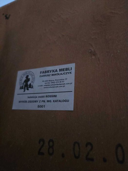 Witryna 3 drzwiowa Rossini mikołajczyk