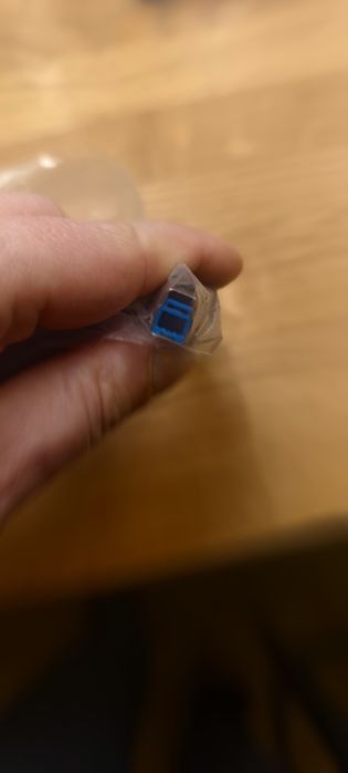 Kabel USB do drukarki USB A -> USB B ok. 1 m