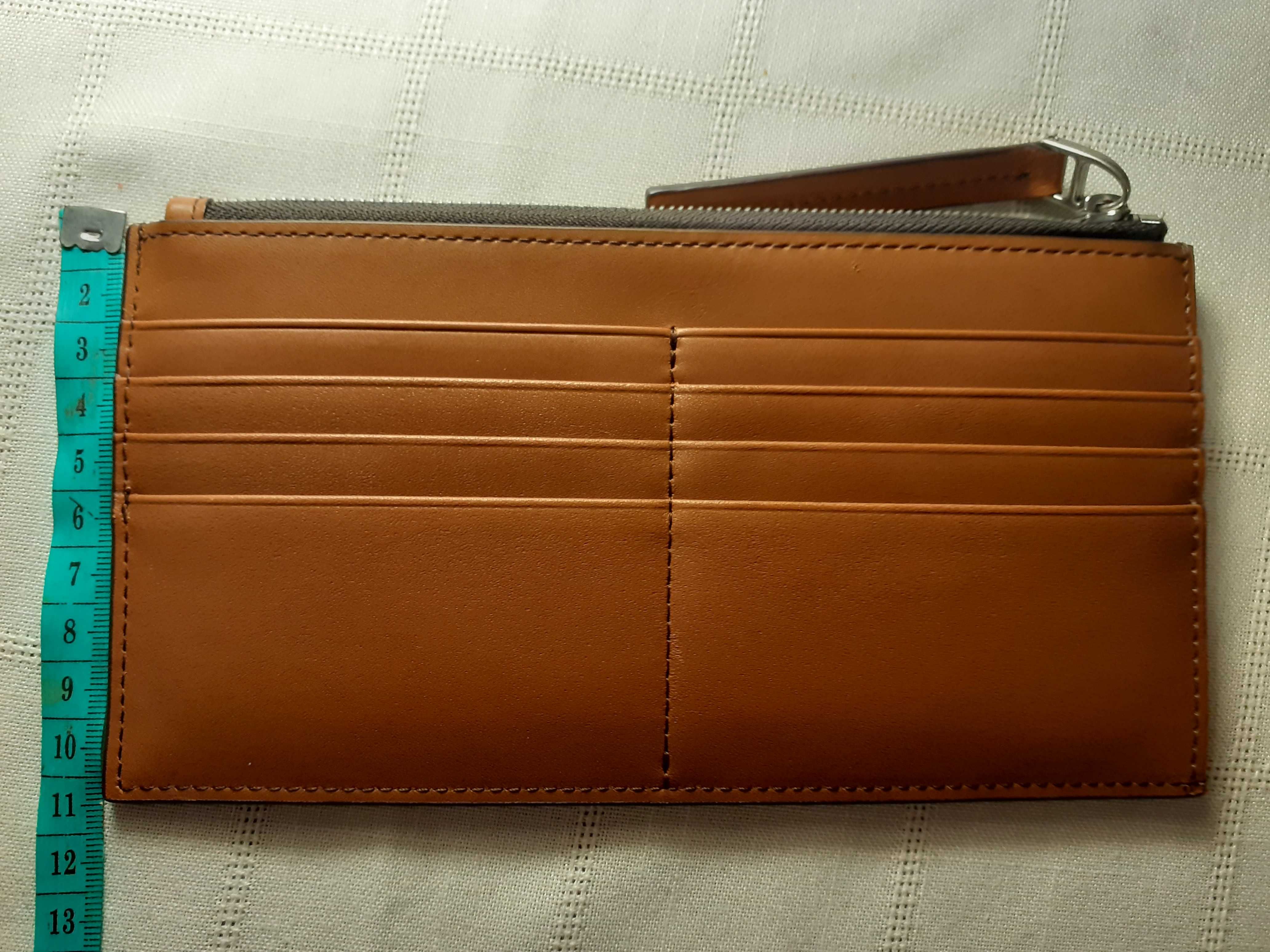 Portfel Ecco nowy Lars Travel Wallet kolor amber skora naturalna Warszawa Praga Po udnie OLX.pl