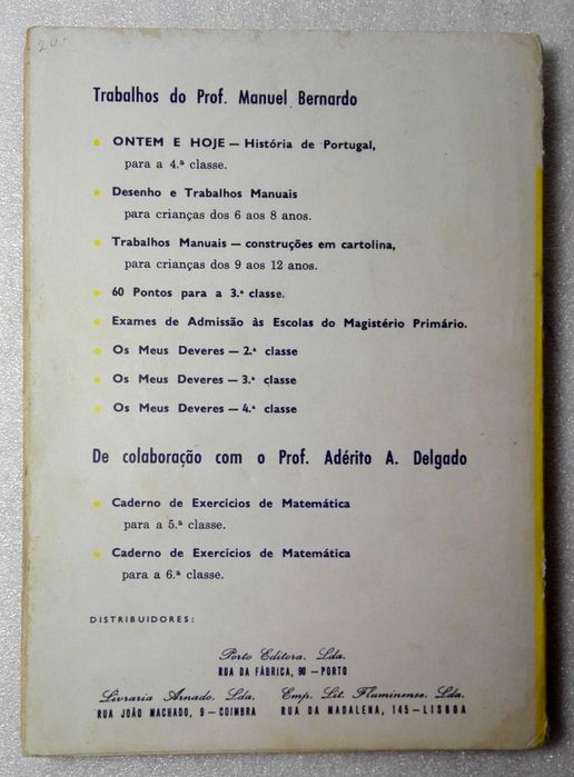 Livro Exercicios de  Matemática Caderno - 6ª classe