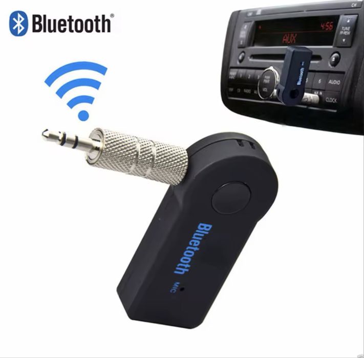 Adapter Odbiornik Bluetooth 3.5mm AUX do Samochodu | NOWY