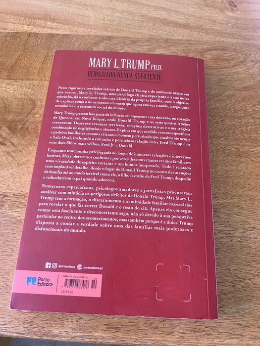 Livro Donal J. Trump