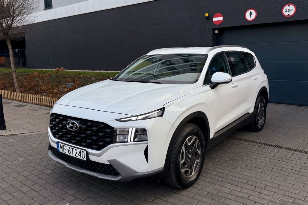 Hyundai Santa Fe Faktura VAT23%, Salon POLSKA, KeyLess, Kamera, 7 osobowy, Aktywny temp