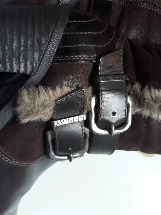 Botas REPLAY Cano alto Tam 38 - Como Novas!