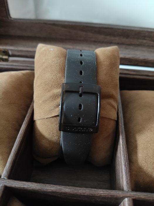 Relógio Swatch bracelete borracha