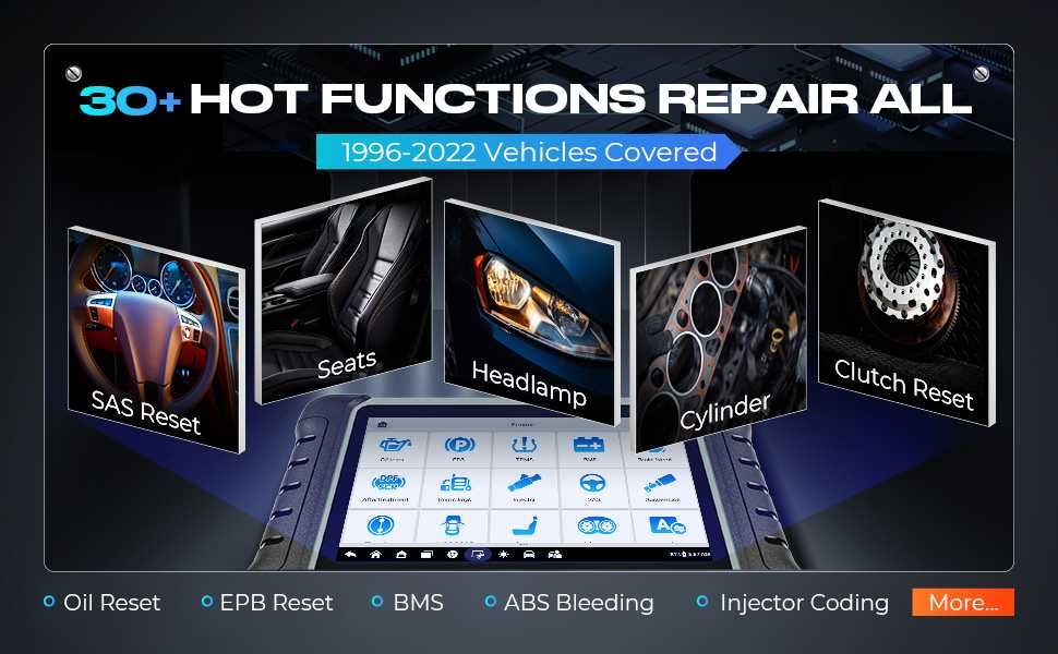 Máq. Diagnostico Auto Autel MP808S em Portugues