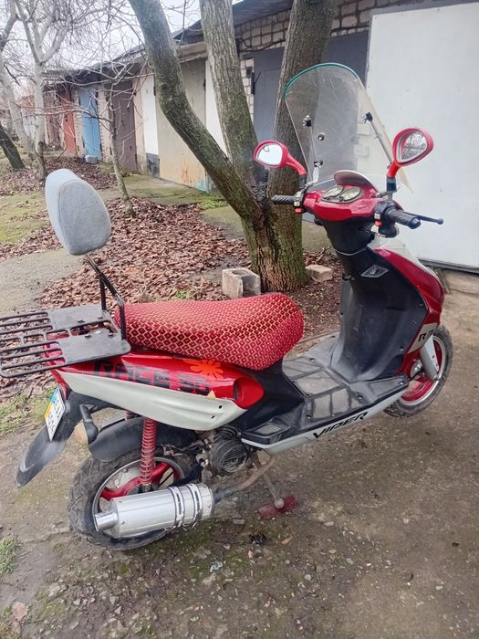 Скутер "VIPER" 50куб. 2008р ,пробіг фактичний по спідометр.