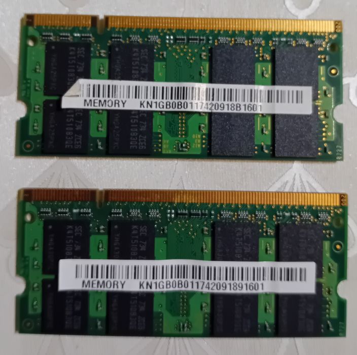 SODIMM 1Gb 2Rx8 PC2-5300S Samsung ( Portátil)64751226054275121