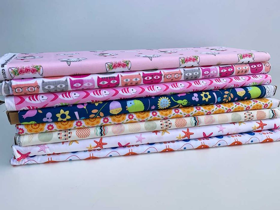 Oportunidade: Pack Tecidos 100% algodão a 6€/m