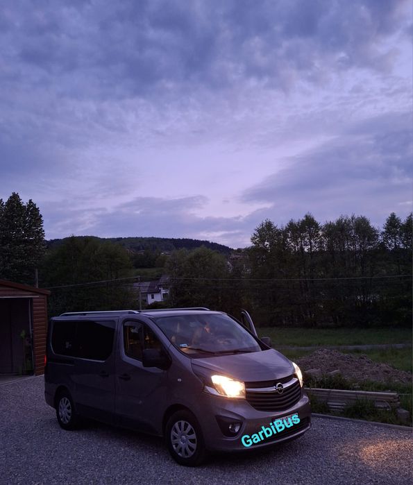 Wynajem bus 9 os z kierowcą transport lotnisko transfer przewóz osób