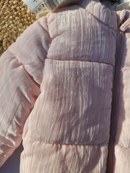 Курточка для дівчинки демисезонна з флісовою підкладкою h&m 98,104