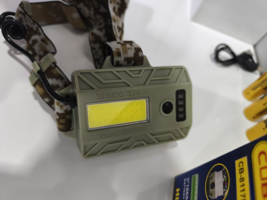 Lanterna Led de Cabeça - Led Laser