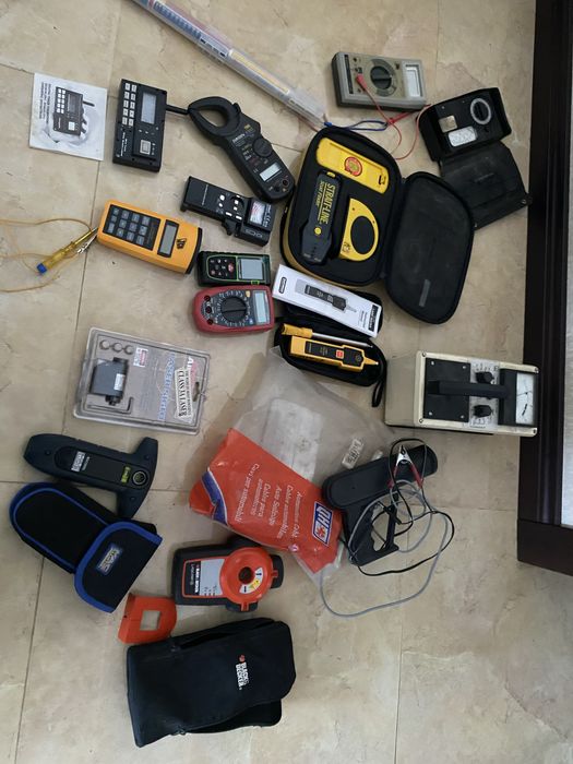 Мультиметр,дальномер,детектор проводки JCB,Di-Log