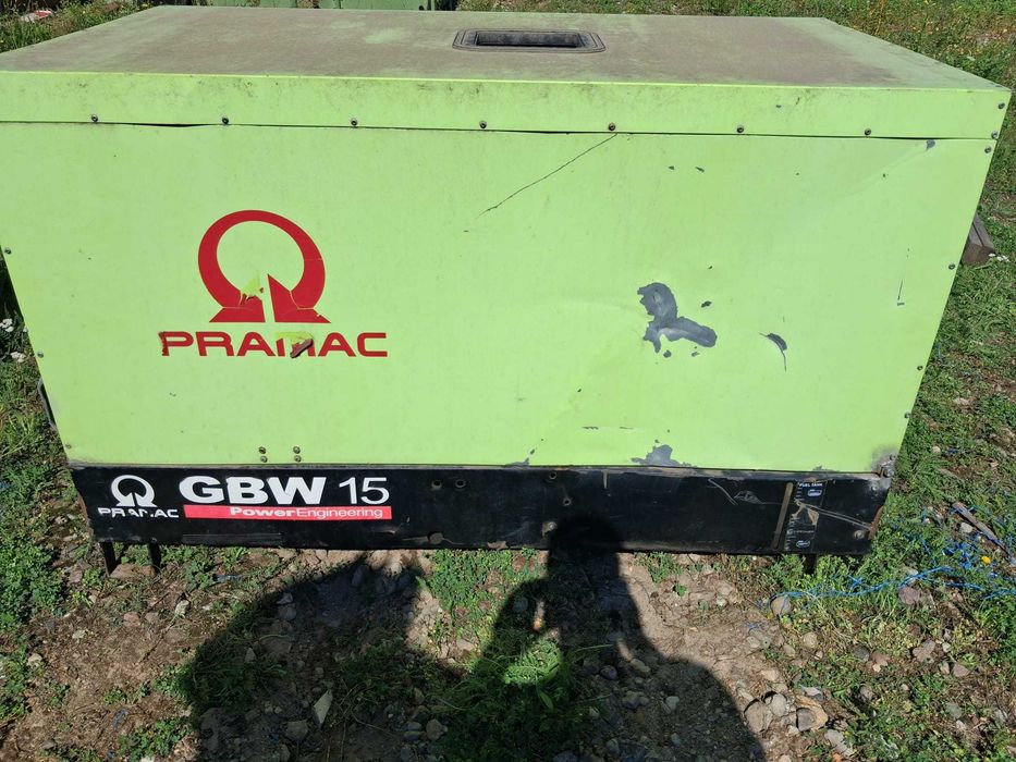 Agregat Prądotwórczy PRAMAC GBW15 Moc 14,5 KVA